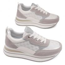 Buty Sportowe Wiązane Damskie (36-41/8P)