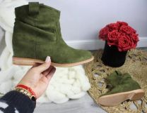 Botki na płaskim (36-41/12P)