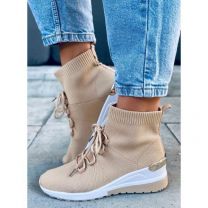 buty sportowe wiązane damskie (36-41/12P)