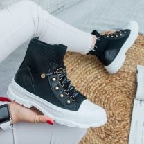 Trampki wiążane damskie(36-41/12P)