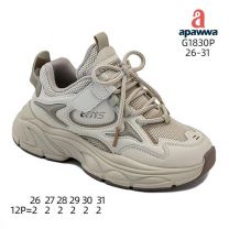 APAWWA_Buty sportowe na rzepy dziewczynka (26-31/12P)