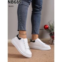 buty sportowe wiązane damskie (36-41/12P)