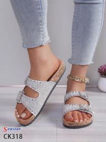 Klapki na płaskim (36-41/12P)