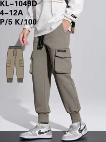 Spodnie bojówki chłopięce (4-12LAT/10szt)