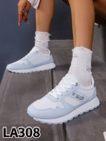 buty sportowe wiązane damskie (36-41/12P)