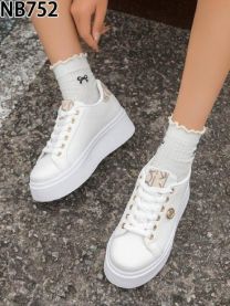 Buty Sportowe Wiązane Damskie (36-41/12P)