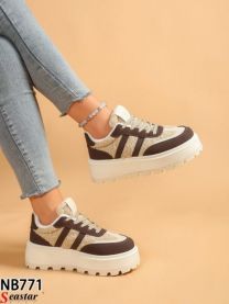 Buty Sportowe Wiązane Damskie (36-41/12P)