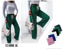 Spodnie kreszowane damskie (uniwersalny/12szt)