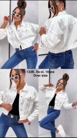 Kurtki jeansowe damskie (XS-XL/10szt)