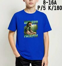 Bluzki chłopięce na krótki rękaw (8-16LAT/10szt)