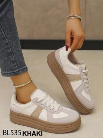 Buty Sportowe Wiązane Damskie (36-41/12P)