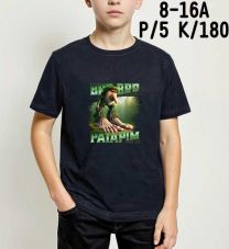 Bluzki chłopięce na krótki rękaw (8-16LAT/10szt)