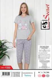 Piżama damska Turecka (M-2XL/12kompletów)