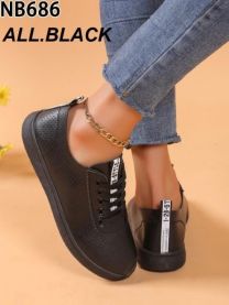 Trampki wiążane damskie(36-41/12P)