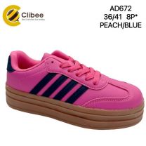 Buty Sportowe Wiązane Damskie (36-41/8P)