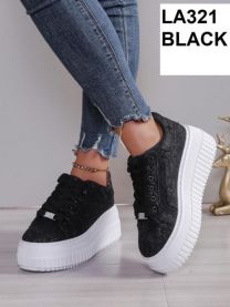 Buty Sportowe Wiązane Damskie (36-41/12P)