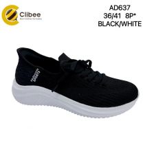 Buty Sportowe Wiązane Damskie (36-41/8P)