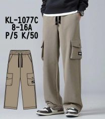 Spodnie bojówki chłopięce (8-16LAT/10szt)