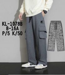 Spodnie bojówki chłopięce (8-16LAT/10szt)