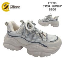 Buty sportowe wiązane dziewczynka (33-38/12P)