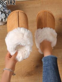 Kapcie zakryte palce damskie (36-41/12P)