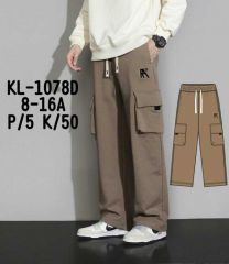 Spodnie bojówki chłopięce (8-16LAT/10szt)