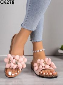 Klapki na płaskim (36-41/12P)