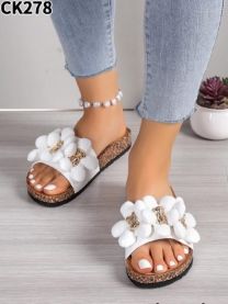 Klapki na płaskim (36-41/12P)