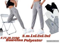 Spodnie dresowy damskie (S-3XL/12szt)