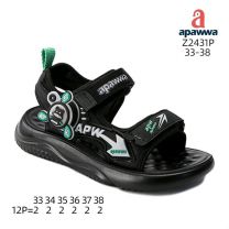APAWWA_SANDAŁY CHŁOPIĘCE (33-38/12P)