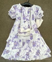 Sukienka dziewczęca krótki rękaw (4-14LAT/6szt)