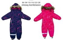 Kombinezon narciarskie dziewczęce (98-128/12szt)