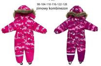 Kombinezon narciarskie dziewczęce (98-128/12szt)