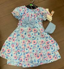 Sukienka dziewczęca krótki rękaw (4-14LAT/6szt)