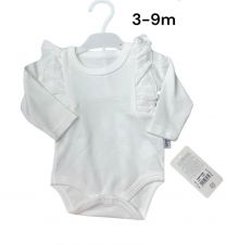 Body niemowlęce z długim rękawem (3-9M/9szt)