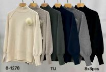 Swetry damskie (Uniwersalny/12 szt)