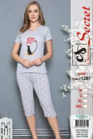 Piżama damska Turecka (M-2XL/12kompletów)