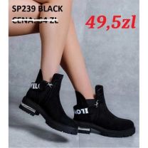 Botki na płaskim (36-41/12P)