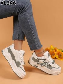 Buty Sportowe Wiązane Damskie (36-41/12P)