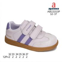 Buty sportowe na rzepy dziewczynka (32-37/12P)