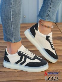 Buty Sportowe Wiązane Damskie (36-41/12P)