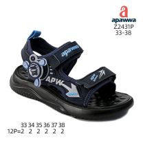 APAWWA_SANDAŁY CHŁOPIĘCE (33-38/12P)