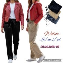 Spodnie welurowy (S-XL/12szt)