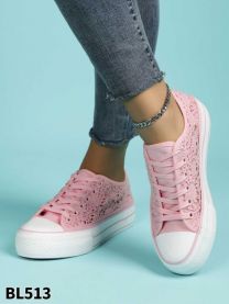 Trampki wiążane damskie(36-41/12P)