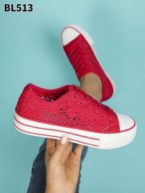 Trampki wiążane damskie(36-41/12P)