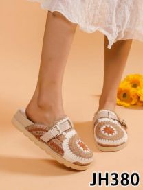 Klapki zakryte palce damskie(36-41/12P)