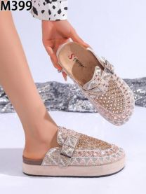 Klapki zakryte palce damskie(36-41/12P)