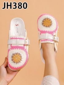 Klapki zakryte palce damskie(36-41/12P)