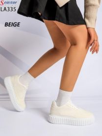 buty sportowe wiązane damskie (36-41/12P)