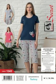 Piżama damska Turecka (M-2XL/12kompletów)